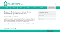 Desktop Screenshot of ljconstruction.co.uk